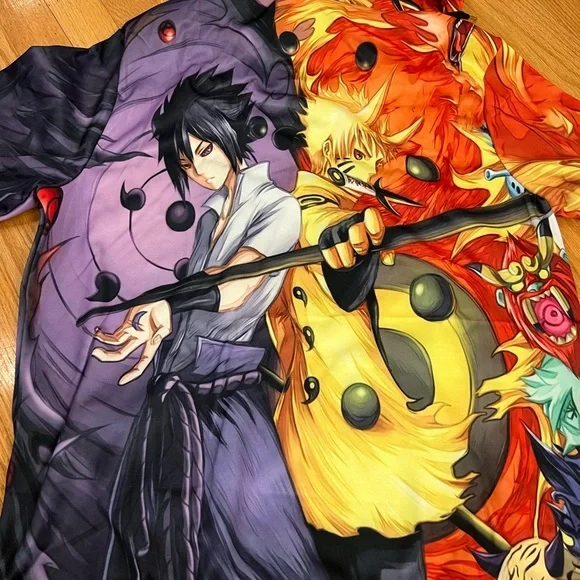 - Anime double sided sweatshirt hoodie - Picture 2 of 3